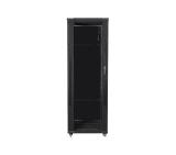 Lanberg rack cabinet 19" free-standing 37U / 600x600 self-assembly flat pack, black