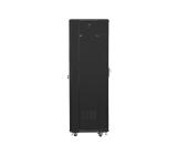 Lanberg rack cabinet 19" free-standing 37U / 600x600 self-assembly flat pack, black