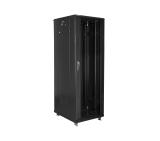 Lanberg rack cabinet 19" free-standing 37U / 600x800 self-assembly flat pack, black