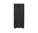 Lanberg rack cabinet 19" free-standing 37U / 600x800 self-assembly flat pack, black