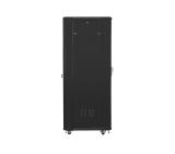 Lanberg rack cabinet 19" free-standing 37U / 600x800 self-assembly flat pack, black