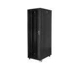 Lanberg rack cabinet 19" free-standing 42U / 800x1000 self-assembly flat pack, black