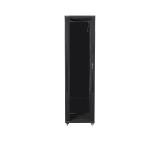 Lanberg rack cabinet 19" free-standing 37U / 800x800 self-assembly flat pack, black