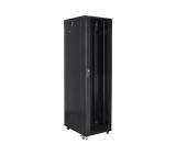 Lanberg rack cabinet 19" free-standing 37U / 800x800 self-assembly flat pack, black