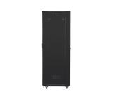 Lanberg rack cabinet 19" free-standing 37U / 800x800 self-assembly flat pack, black