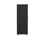 Lanberg rack cabinet 19" free-standing 37U / 800x800 self-assembly flat pack, black