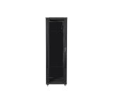 Lanberg rack cabinet 19" free-standing 42U / 800x800 self-assembly flat pack, black