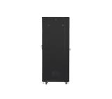 Lanberg rack cabinet 19" free-standing 42U / 800x800 self-assembly flat pack, black