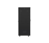 Lanberg rack cabinet 19" free-standing 42U / 800x800 self-assembly flat pack, black