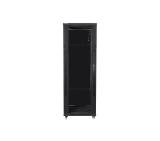 Lanberg rack cabinet 19" free-standing 47U / 800x800 self-assembly flat pack, black