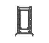 Lanberg open rack 22U 600x800, black