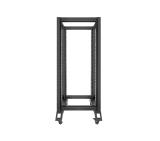 Lanberg open rack 27U  600x800, black