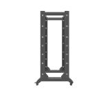 Lanberg open rack 32U  600x800, black