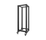 Lanberg open rack 32U  600x800, black