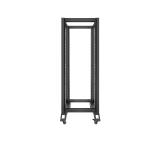 Lanberg open rack 32U  600x800, black