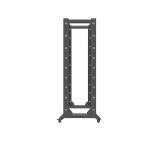 Lanberg open rack 42U  600x800, black