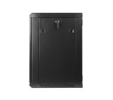 Lanberg rack cabinet 19'' wall-mount 12U / 600x450 for self-assembly (flat pack), black