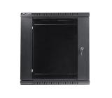 Lanberg rack cabinet 19'' wall-mount 12U / 600x450 for self-assembly (flat pack), black