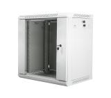 Lanberg rack cabinet 19" wall-mount 12U / 600x450 for self-assembly (flat pack), grey