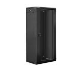 Lanberg rack cabinet 19” wall-mount 27U / 600x450 for self-assembly (flat pack), black