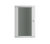 Lanberg rack cabinet 19” wall-mount 22U / 600x600 for self-assembly (flat pack), grey
