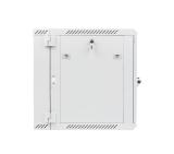 Lanberg rack cabinet 19” double-section wall-mount 12U / 600x600 for self-assembly (flat pack), grey
