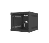 Lanberg rack cabinet 10” wall-mount 4U / 280x310 for self-assembly (flat pack), black