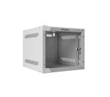 Lanberg rack cabinet 10" wall-mount 4U / 280x310 for self-assembly (flat pack), grey