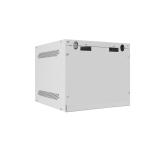 Lanberg rack cabinet 10" wall-mount 4U / 280x310 for self-assembly (flat pack), grey