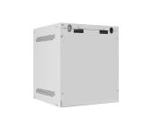 Lanberg rack cabinet 10" wall-mount 6U / 280x310 for self-assembly (flat pack), grey