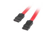 Lanberg SATA DATA III (6GB/S) F/F cable 50cm, red