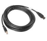 Lanberg USB-A (M) -> USB-B (M) 2.0 cable 5m, black