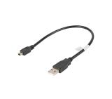 Lanberg USB MINI-B(M) ->  USB-A (M) 2.0 cable 0.3m, black (Canon)
