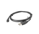 Lanberg USB MICRO-B (M)  ->  USB-A (M) 2.0 cable, 1m, black