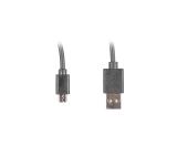 Lanberg USB MICRO-B (M)  ->  USB-A (M) 2.0 cable 1m easy-USB, black