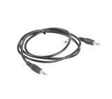 Lanberg mini jack 3.5mm M/M 3 pin cable 1.2m, black