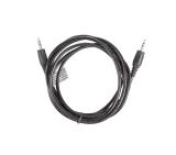 Lanberg mini jack 3.5mm M/M 3 pin cable 2m, black