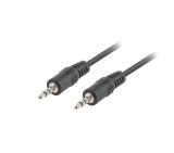 Lanberg mini jack 3.5mm M/M 3 pin cable 3m, black