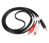 Lanberg mini jack 3.5mm (M) 3 pin -> 2X RCA (chinch) (M) cable 1.5m