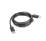 Lanberg display port M/M cable 3m 4K, black