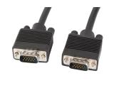 Lanberg VGA M/M cable 3m dual-shielded, 2x ferrite, black