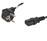 Lanberg CEE 7/7 -> IEC 320 C13 power cord 1.8m, black