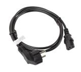 Lanberg CEE 7/7 -> IEC 320 C13 power cord 1.8m, black