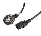 Lanberg CEE 7/7 -> IEC 320 C13 power cord 3m VDE, black