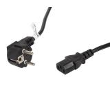 Lanberg CEE 7/7 -> IEC 320 C13 power cord 5m VDE, black