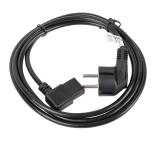 Lanberg CEE 7/7 -> IEC 320 C13 power cord 1.8m angled right VDE, black