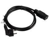 Lanberg CEE 7/7 -> IEC 320 C19 power cord 16A 1.8m VDE, black