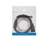 Lanberg EXTESION CABLE IEC 320 C19 / C20 1.8m VDE, black