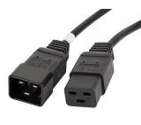 Lanberg EXTESION CABLE IEC 320 C19 / C20 1.8m VDE, black