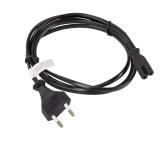 Lanberg CEE 7/16 -> IEC 320 C7 EURO (RADIO) power cord 1.8m, black